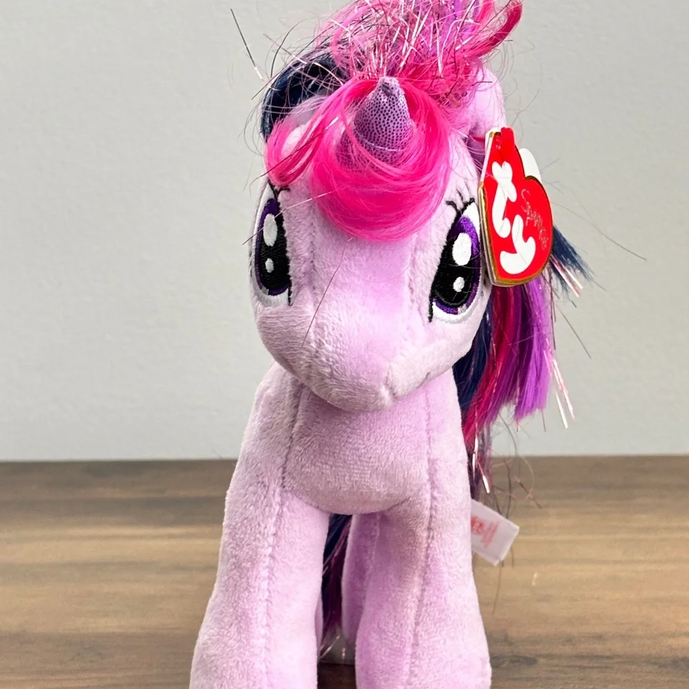 NEW TY Beanie Sparkle My Little Pony Twilight Sparkle Plush Stuffed Toy 2016 NWT